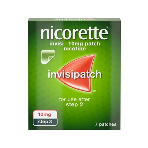Nicorette Patch Step 3 10 mg |Nicotine Patch | Health BTQ| Jordan - the ...