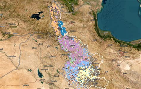 Four Maps That Explain Iran's Complex Kurdish Provinces