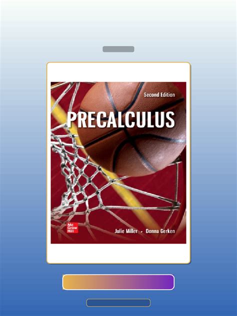 Test Bank for Precalculus 2nd Edition Miller | PDF | Multiple Choice ...