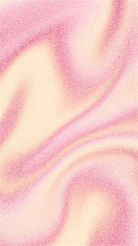 An Abstract Pink And Yellow Background With Wavy Lines In The Center As If It Were Liquid Or Ink