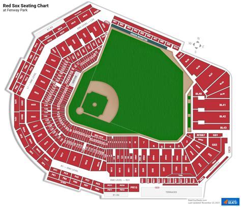 Fenway Park Seating Chart View