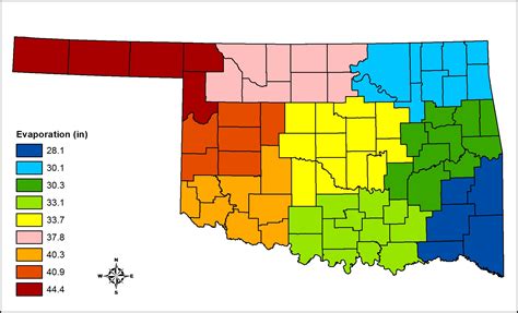 Evaporation Losses from Shallow Water Bodies in Oklahoma | Oklahoma ...