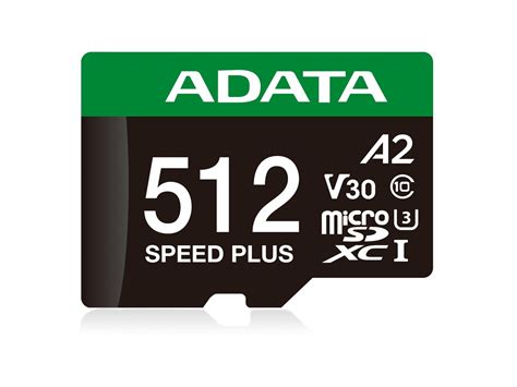 A-Data Speed Plus MicroSD/SD - 180MB/s - 512GB | Billig
