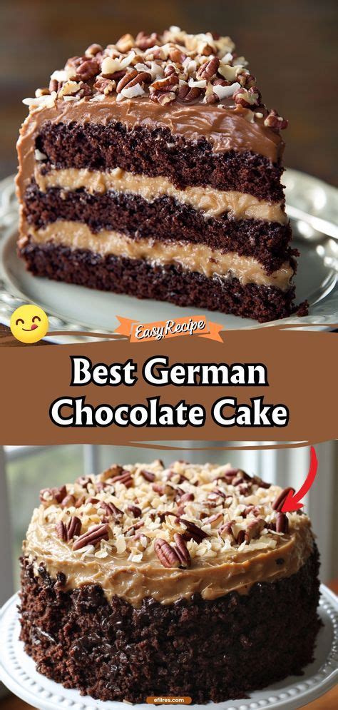 Best German Chocolate Cake Recipe In 2024 German Chocolate Cake