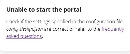Unable to start Developer portal administrative interface - Microsoft Q&A