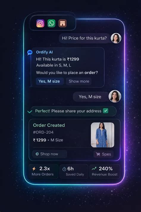Ordify - Turning Chaotic Chats Into Structured Orders