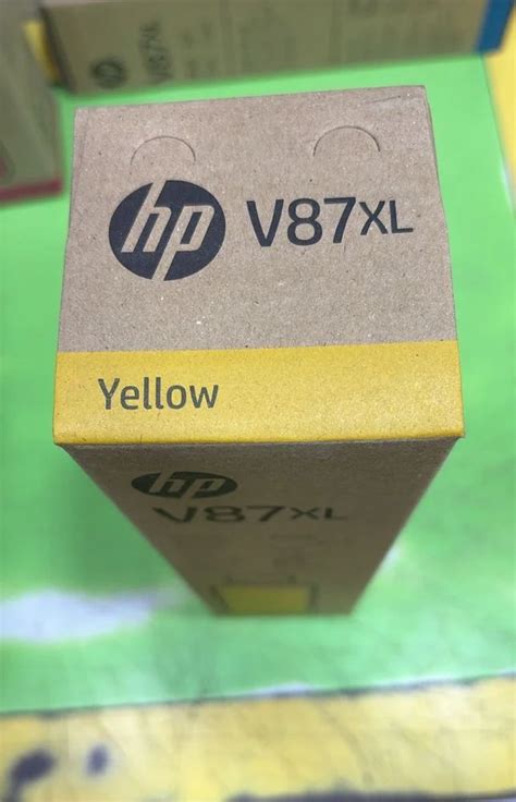 HP V87XL YELLOW INK BOTTLE at ₹ 1450/piece | HP Printer Ink Bottle in ...
