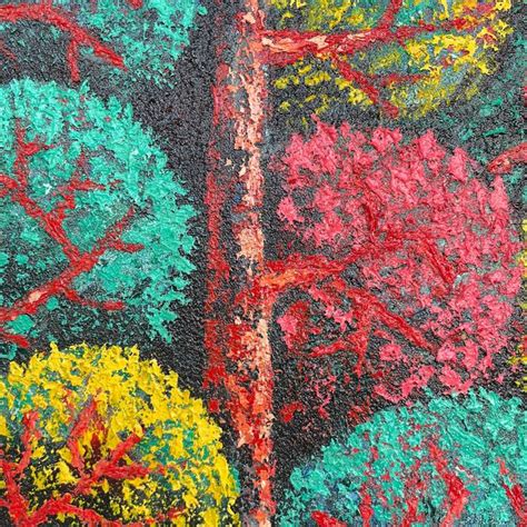 The Treehouse Village Painting by Bagya Art Gallery | Saatchi Art