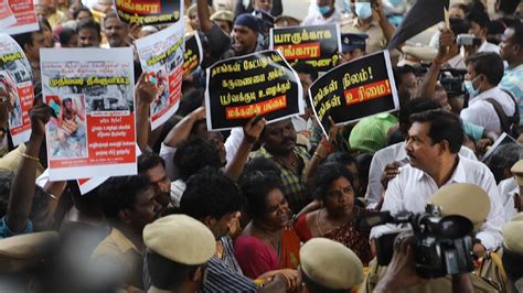 RA Puram demolition drive: Black flag protest by residents
