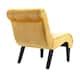 Elegant Accent Chair Leisure Chair For Small Spaces Mustard Bed Bath