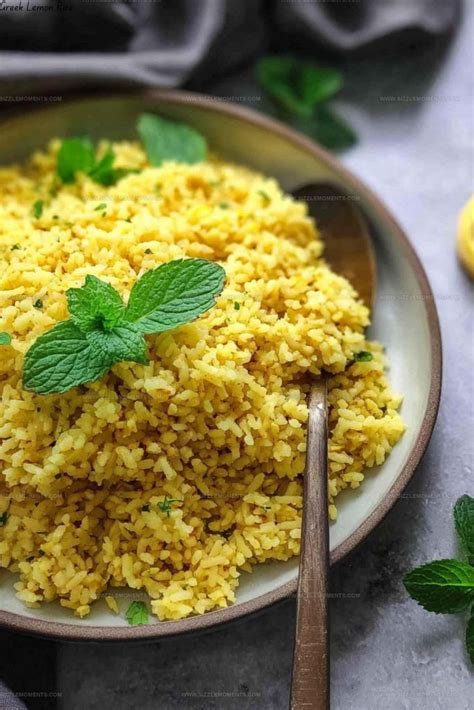 Bright Greek Lemon Rice Recipe for Weeknight Dinners - Sizzle Moments