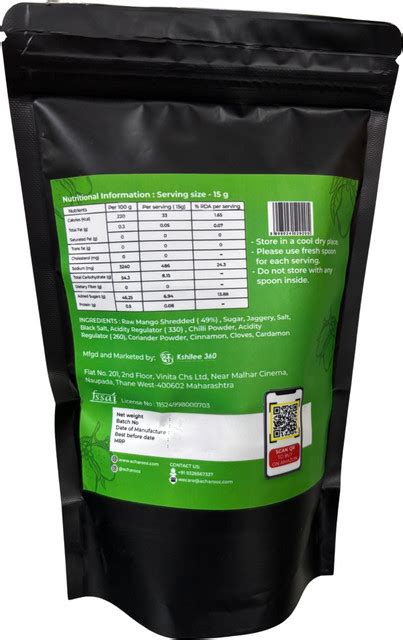 Acharooz Sweet Mango Chunda Nutritious Indian Pickle Rich in Vitamins A ...