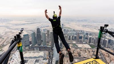 'Dream come true' to jump from Burj Khalifa, world's best Base jumpers ...