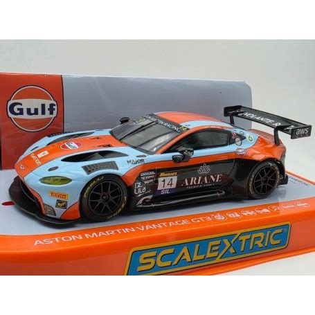 Scalextric C4655 Aston Martin GT3 Vantage 12hrs of Bathurst 2025 Gulf ...