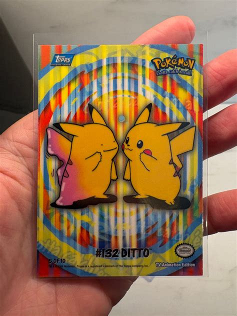 Pikachu Ditto #5 Pokemon 2000 Topps TV | Tori