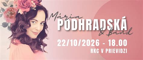 Mária Podhradská & Band - koncert pre dospelých, Záhradnícka 19, 97101 ...