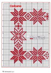 Pin de Tamires Souza em Ponto cruz ️ | Alfabeto ponto cruz, Bordado ...