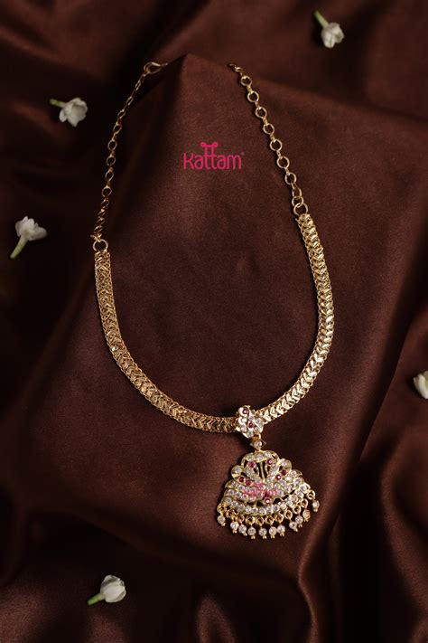 Gati Stone Attigai - Design 12 (No Earrings) – Kattam