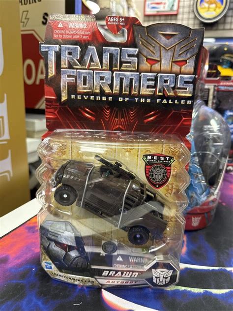 2009 Transformers 2 Revenge Of The Fallen Brawn Autobot Deluxe Class