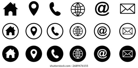 1,661 vectores de stock y arte vectorial de List phone numbers icon ...