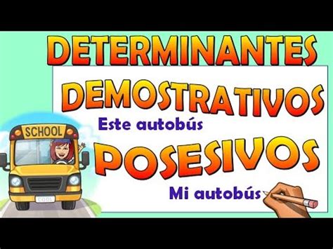 LEARNERs and TICs: LOS DEMOSTRATIVOS y POSESIVOS