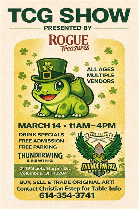 Pokémon Card Show, Downtown Columbus, 14 March 2026 | AllEvents