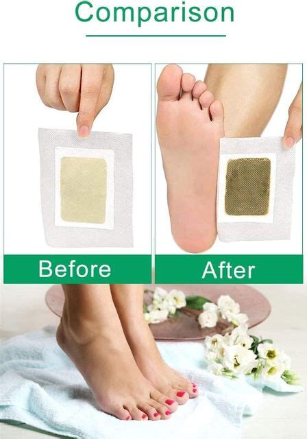 Wesofy Herbal Detox Foot Pads Premium Detox Foot Patches Easy To Use ...