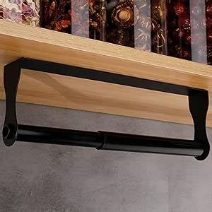 Amazon.com - BlissfulDestiny Paper Towel Holder, Black Stainless Steel ...