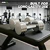 Buy Fitrxx Steel Dumbbell Set | Textured Knurled Grip Handle for Secure ...
