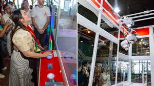 World's largest claw machine opens at PlayFair arcade in Cebu, Philippines