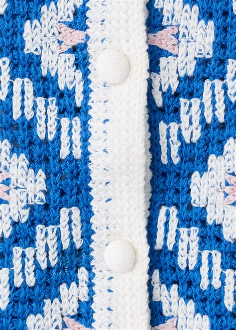 Openwork knitted waistcoat - Kids | MANGO Philippines