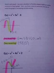 How To Identify Increasing And Decreasing Intervals - Free Worksheets ...