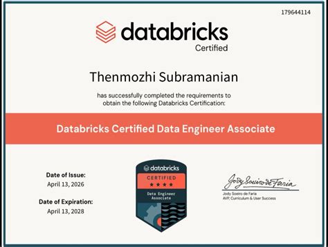 #dataengineering #databricks #certification #professionaldevelopment # ...