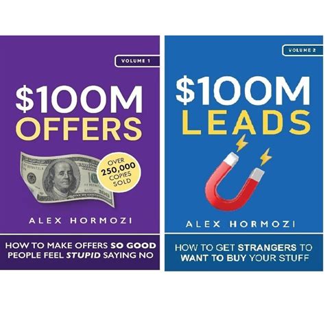 Buy 100 Million Offers and100 Million Leads by Alex Hormozi|2-Book Set ...