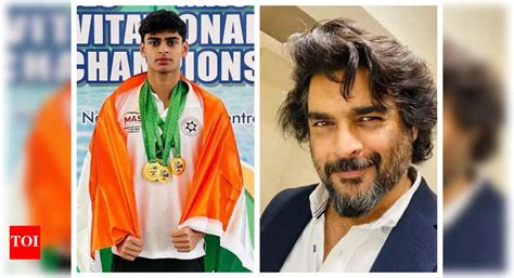 R Madhavan's son Vedaant wins 5 gold medals for India; Lara Dutta ...