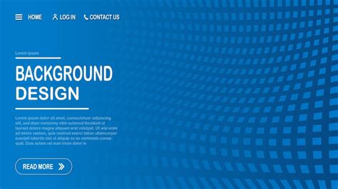 Modern Blue Website Background Design with Geometric Grid Pattern ...