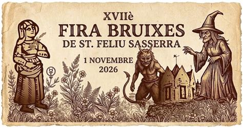 FIRA DE LES BRUIXES A SANT FELIU DE SASSERRA – UNA JORNADA MÀGICA ...
