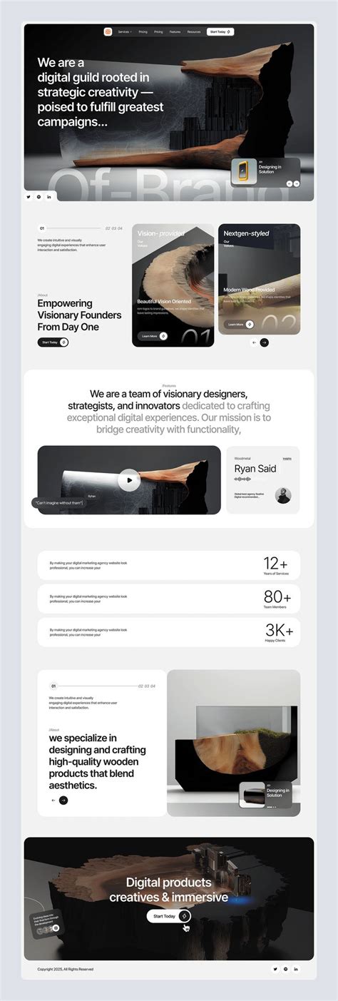 Web Design Templates | Website design inspiration layout, Portfolio web ...