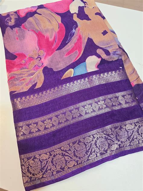 Saree un stiched blouse code SLS 223 – SLS Fashion World