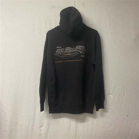 Men’s Puma Size S Hoodie Black / Gold / White