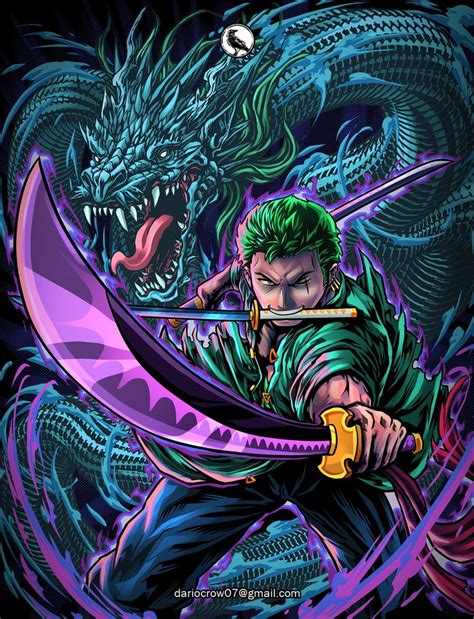 Roronoa Zoro Dragon Twister Behance In