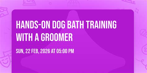 🛁 Hands-On Dog bath Training with a Groomer, 13411 SE Mill Plain Blvd ...