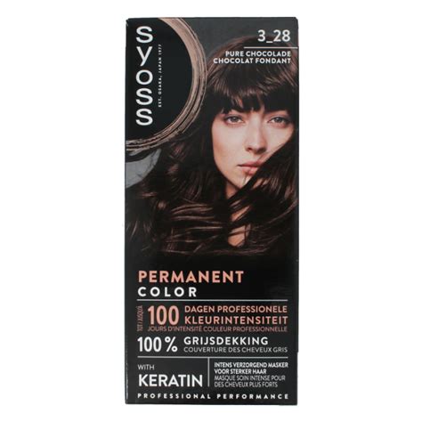 Syoss Color baseline 3-28 dark chocolate | Service Apotheek Webshop