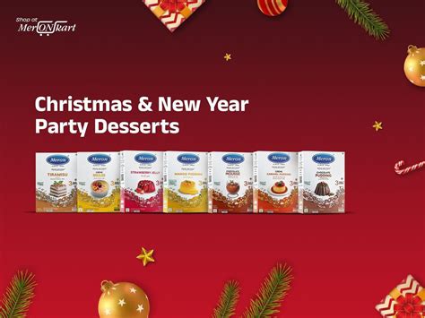 Christmas & New Year Party Desserts: Stress-Free Hosting – MeronKart
