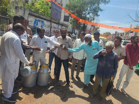 Dahgam Pashupalak Protest: Demand to Supply Milk to Madhur Dairy