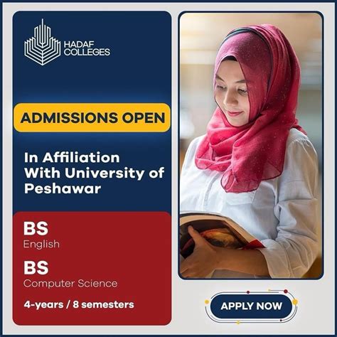 #Admissions_Open!... - Hadaf College Peshawar BS Programs | Facebook