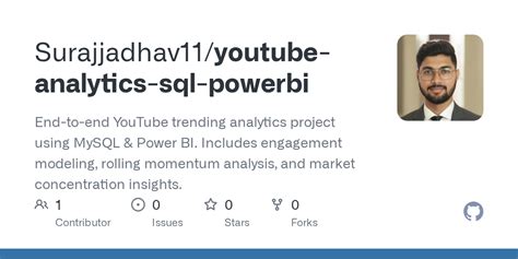 GitHub - Surajjadhav11/youtube-analytics-sql-powerbi: End-to-end ...