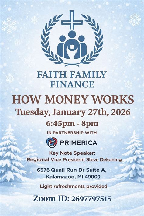 How Money Works , Dekoning and Associates, Oshtemo, 27 January 2026 ...