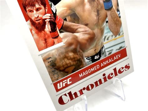 Magomed Ankalaev | #/199 | 2022 Panini Chronicles | Red | UFC | eBay