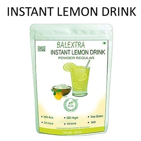 Instant Lemon Drink Powder - Best Before: 18 Months - Best Before: 18 ...